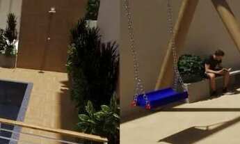 Imagem 4: Apartamento com dois quartos e varanda