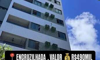 Imagem: Apartamento de 64m² no bairro da Encruzilhada