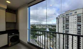 Imagem 5: Apartamento com 2 dormitórios para alugar, 52 m² por R$ 6.024,82/mês - Alphaville - Baruer