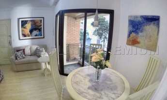 Imagem 4: Flat em Moema ! OPORTUNIDADE 1 dormitório, cozinha, 2 sacadas e lavanderia coletiva!