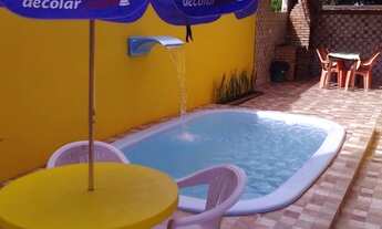 Imagem 3: Casa amarela na praia de Peroba, Maragogi-AL