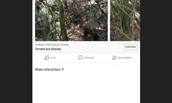 Imagem 3: Troco terreno em moto documentada