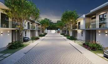 Imagem 3: 042/Lindas casas de condomínio à venda no jardim eldorado, 3 quartos, 2 banheiros sendo 1