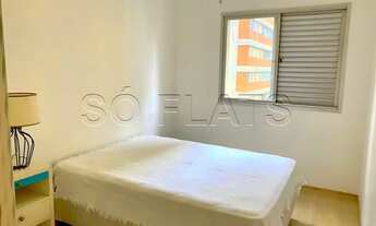 Imagem 3: Flat no Moema Top Life disponível para locação contendo 32m² 1 dormitório 1 vaga de garage