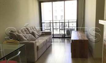 Imagem 2: Apartamento totalmente mobiliado disponível para locação com 1 dormitório no Jardim Paulis