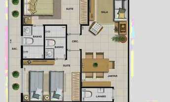 Imagem 4: Rio de Janeiro - Apartamento Padrão - Recreio dos Bandeirantes