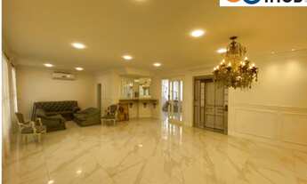 Imagem 2: Mansão para venda no condomínio Efigênio Sales, possue 554M², piscina, elevador e energia