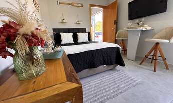 Imagem: Maravilloso studio estilo boho no Campeche