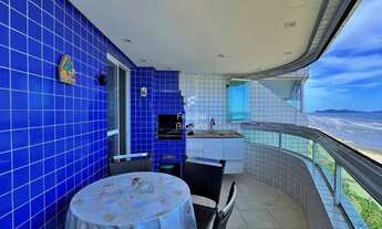 Imagem 4: Apartamento Total Frente Mar - 03 Dormitórios, 02 vagas, 115m² , Sacada Gourmet