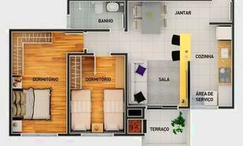 Imagem: Apto 2 dorm Florianopolis ilha