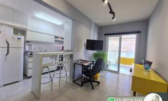 Imagem 2: Apartamento para venda tem 50 metros quadrados com 1 quarto em Gonzaga - Santos - SP