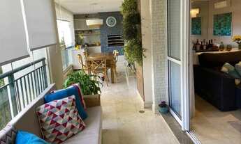 Imagem 2: Apartamento para aluguel possui 170 metros quadrados com 3 suites e varanda com churrasque