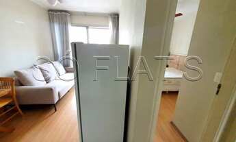 Imagem 2: Apartamento para locação em Moema totalmente mobiliado. Com entrada imediata e sem fiador