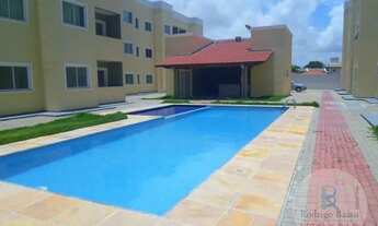 Imagem 4: Apartamento com 3 dormitórios para alugar, 66 m² por R$ 1.265,14/mês - Centro - Eusébio/CE