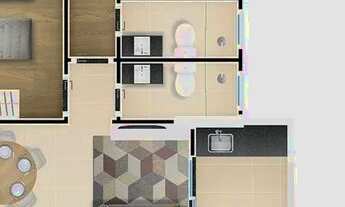 Imagem 3: APARTAMENTO COM 70.03 m² - VILA ATLANTICA - MONGAGUA SP