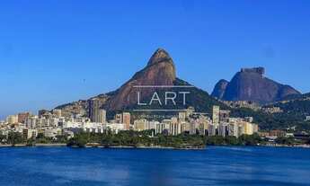 Imagem 5: Apartamento com 4 dormitórios para alugar, 200 m² por R$ 18.003,07/mês - Lagoa - Rio de Ja