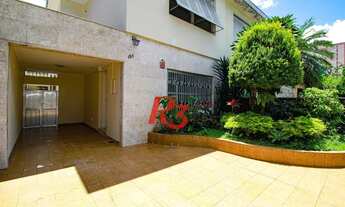 Imagem 2: Sobrado com 3 dormitórios para alugar, 224 m² por R$ 7.600,00/mês - Embaré - Santos/SP