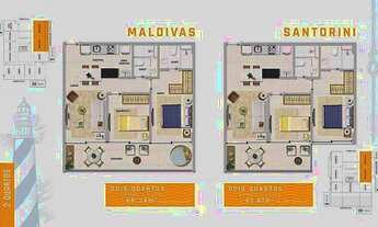Imagem 3: Apartamento 1/4 suite e lavabo Marques de Leão - Barra - Salvador /Bahia