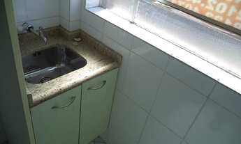 Imagem 6: Apartamento com 02 dormitórios, sala, cozinha conjugada c/área de serviço, banheiro e gara