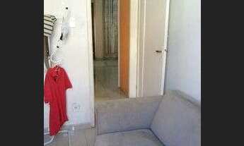 Imagem: Quarto e sala no Centro. Frente, sol da