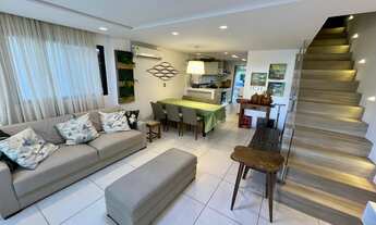 Imagem 2: BANGALÔ À VENDA EM CAMBOINHA. 140 m2 / 3 SUÍTES + DCE / 2 VAGAS. CONDOMÍNIO RESORT. R$ 1.2