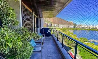 Imagem 7: Apartamento com 4 dormitórios para alugar, 200 m² por R$ 18.003,07/mês - Lagoa - Rio de Ja