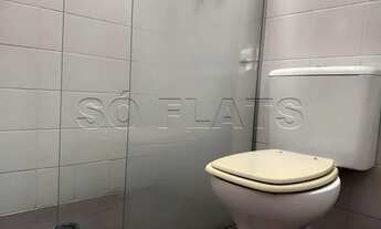 Imagem 7: Flat totalmente equipado no QI com 30m², 1 dormitório e 1 vaga em Moema disponível para lo