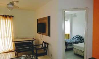 Imagem 5: Excelente Flat para locação com 50 m², 1 quarto, nascente, varanda, Jardim Armação - Salv