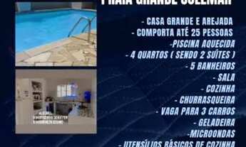 Imagem: Casa com piscina na Praia Grande piscina