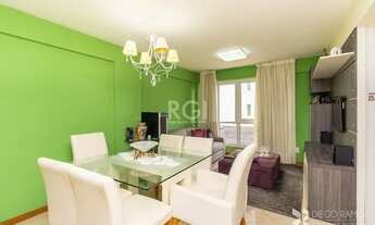 Imagem 2: Apartamento duplex com dois dormitórios, dois banheiros e uma vaga de garagem no bairro Au