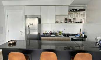 Imagem 2: Apartamento com 1 dormitório para alugar, 61 m² por R$ 4.350,00/mês - Chácara Santo Antôni