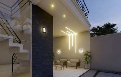 Imagem 5: Casas Duplex De Altissimo Padrão No Luzardo Viana, 100% Porcelanato Acabamento Fino!