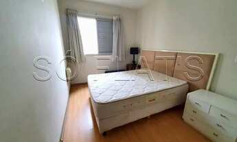 Imagem 4: Apartamento para locação em Moema totalmente mobiliado. Com entrada imediata e sem fiador