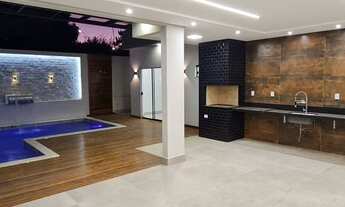 Imagem 3: Casa condomínio rua 3 vicente pires lote 400m c/3 suítes piscina churrasqueira a melhor lo