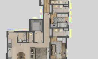 Imagem: Perdizes, 3 suítes, 2 vagas, lazer completo