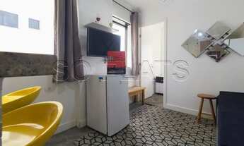 Imagem 2: Flat próximo ao Shopping Frei Caneca disponível para locação com 1 dorm e 1 vaga