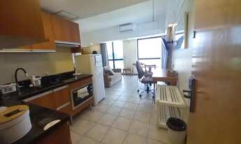 Imagem 2: Vendo / Alugo lindo Flat na Ponta Negra com vista para o rio e orla do anfitea