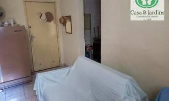 Imagem 5: APTO COM 1 DORMITORIO NA DIVISA SANTOS / SÃO VICENTE PREDIO FRENTE AO MAR