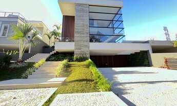 Imagem 2: Excelente casa em Alphaville Residencial um 4 suítes Mobiliada casa nova fino acabamento