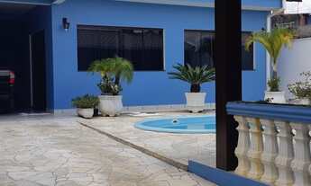 Imagem 1: Casa com piscina para venda com 150 metros quadrados com 2 quartos em - Vargem Grande Pau