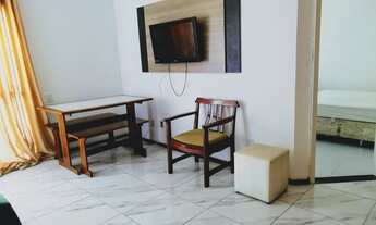 Imagem 2: Excelente Flat para locação com 50 m², 1 quarto, nascente, varanda, Jardim Armação - Salv