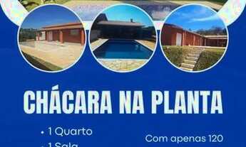 Imagem: Vendo chácara com entrada e parcelas sem