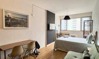 Imagem: Studio mobiliado e pronto para morar ou