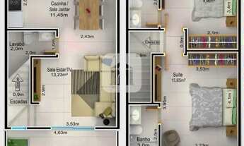 Imagem 2: Casa para venda no bairro Novo Mundo