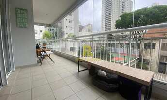 Imagem 2: Apartamento com 2 dormitórios (2 suítes) à venda, 105 m² por R$ 898.000 - Santo Amaro - Sã