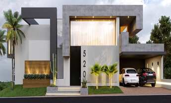 Imagem 3: Casa moderna em terreno de esquina no Damha VI, living amplo, 3 suítes, closet, home, escr