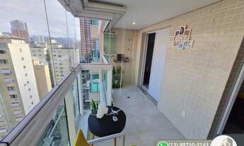 Imagem 4: Apartamento para venda tem 50 metros quadrados com 1 quarto em Gonzaga - Santos - SP