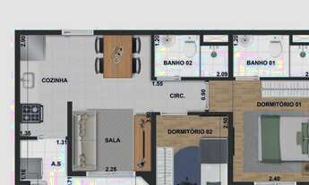 Imagem 4: Tatuapé - Aptos 2 dormit. a 244 mil