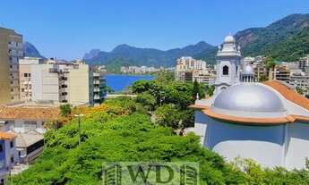 Imagem 4: Lindo 2 Quartos, claro, arejado, no melhor trecho da Fonte da Saudade e vista Lagoa!