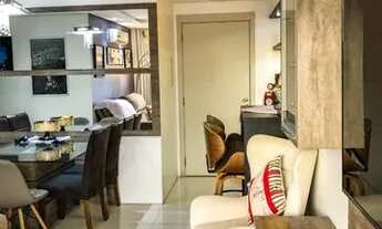 Imagem 5: Lindo apartamento mobiliado e com vista. 2 quartos (suíte), churrasqueira e vaga. Infra co